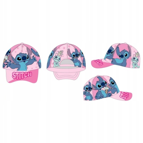 Czapka z daszkiem Stich basebolówka LILO I STITCH letnia 54
