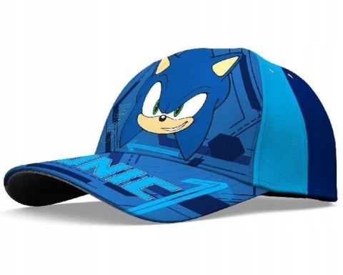 Czapka z daszkiem bawełniana jeżyk SONIC 54