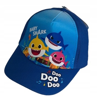 Czapka z daszkiem mały rekin BABY SHARK 52