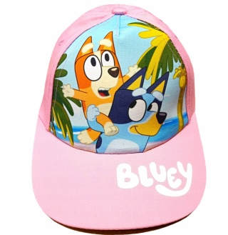 Czapka z daszkiem pieski Blue Bingo i Bluey letnia 52