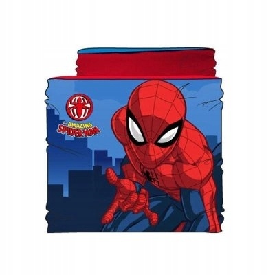 Spiderman komin szalik puchaty, miś