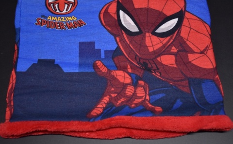 Spiderman komin szalik puchaty, miś