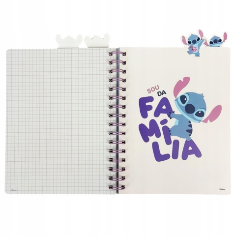 Notatnik Stich protejo pamiętnik kołonotatnik z zakładkami LILO I STITCH