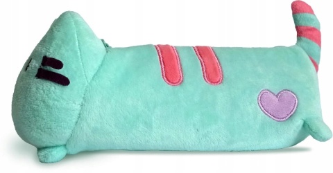 Piórnik pluszowy tuba saszetka kotek Pusheen