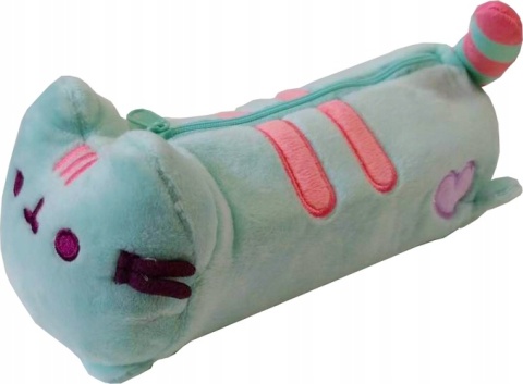 Piórnik pluszowy tuba saszetka kotek Pusheen
