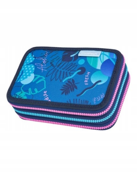 Piórnik trzykomorowy z wyposażeniem Stich LILO I STITCH