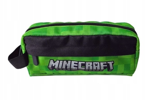 Piórnik tuba saszetka 2 komorowa MINECRAFT