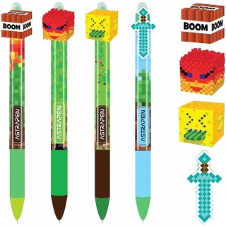 Długopis wymazywalny Astra OOPS! PIXEL miecz 4 szt