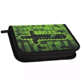 Game Pixel miecz piórnik bez wyposażenia rozkładany pojedynczy plan lekcji