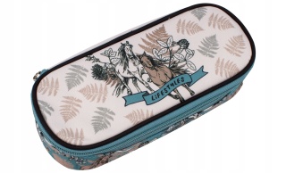 Piórnik saszetka owalny rozkładany z klapką PIŁKA football