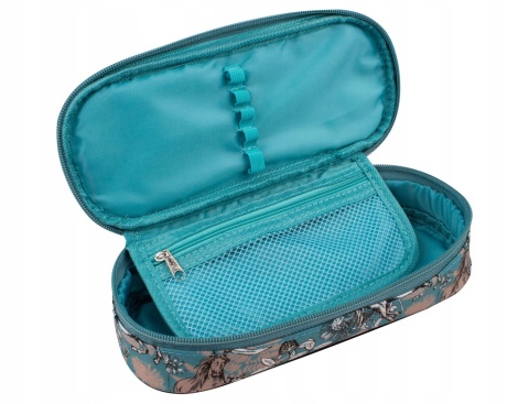 Piórnik saszetka owalny rozkładany z klapką PIŁKA football