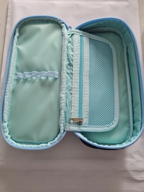 Piórnik saszetka owalny rozkładany z klapką SWEET PETS PIES piesek