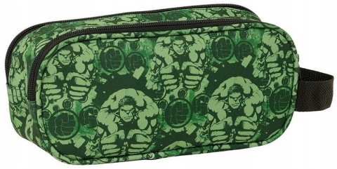 Piórnik saszetka tuba podwójna 3D AVENGERS HULK Safta