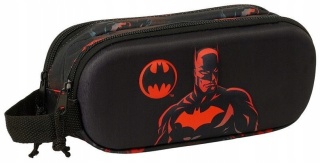 Piórnik saszetka tuba podwójna 3D wypukły BATMAN Safta