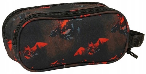 Piórnik saszetka tuba podwójna 3D wypukły BATMAN Safta