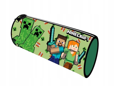 Piórnik tuba saszetka kosmetyczka Minecraft