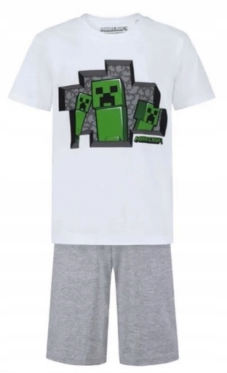 Piżama MINECRAFT piżama dziecięca chłopięca letnia 116