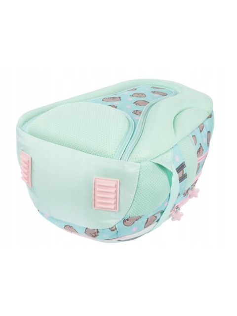 Plecak szkolny + worek + piórnik +wyprawka zestaw upominkowy kot Pusheen