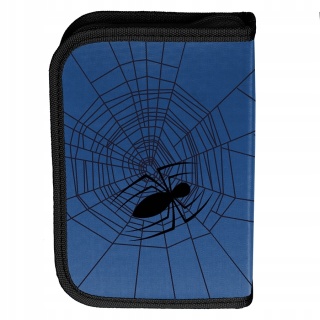 Spiderman piórnik bez wyposażenia rozkładany pojedynczy