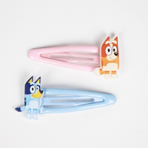 Bingo i Bluey okulary przeciwsłoneczne spinki gumki Blue frotki