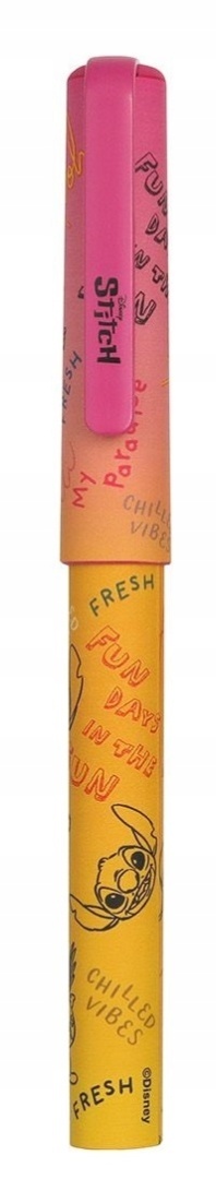 Długopis żelowy oil gel zestaw LILO I STITCH Stich Black 91361PTR 6 szt