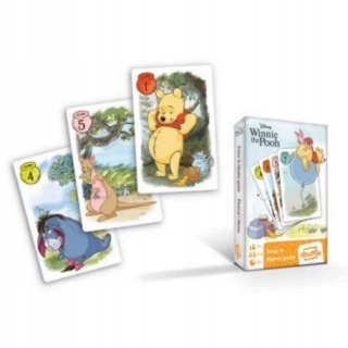 Karty gry czarny Piotruś memo Kubuś Puchatek