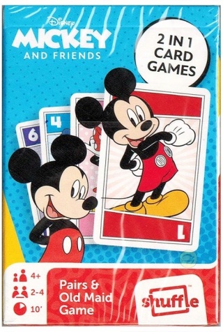 Karty gry czarny Piotruś memo MYSZKA MICKEY MIKI