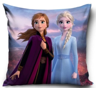 Kraina Lodu Frozen II welurowa poduszka jasiek 40x40cm