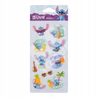 Naklejki nalepki wypukłe puffy Lilo i Stitch Stich