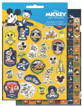 Naklejki zestaw Myszka Mickey Miki 600szt