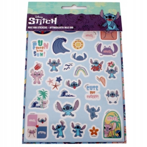 Naklejki zestaw książeczka z naklejkami nalepki Lilo i Stitch 600szt