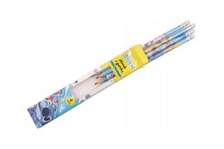 Ołówek z gumką Lilo i Stitch Stich komplet 4 szt
