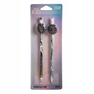 Ołówek z gumką figurką Marvel Spiderman Disney 100 2 szt