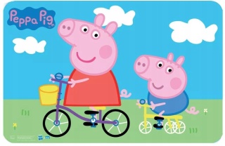 Podkładka na biurko stół ŚWINKA PEPPA PIG 28x42