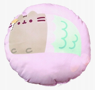 Pusheen kot kotosyrenka poduszka kształtka 42x44 cm