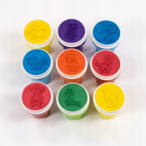 Stempelki ozdobne pieczątki samotuszujące zwierzęta KIDEA C