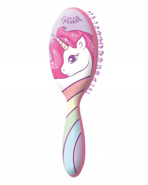 Szczotka do włosów dziecięca Jednorożce Unicorn you're special tęcza Szczotka do włosów dziecięca Jednorożce Unicorn you're special tęcza