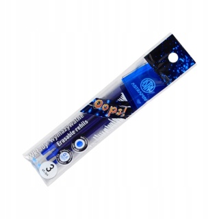 Wkład do długopisu wymazywalnego uniwersalny oops Astra 3 szt