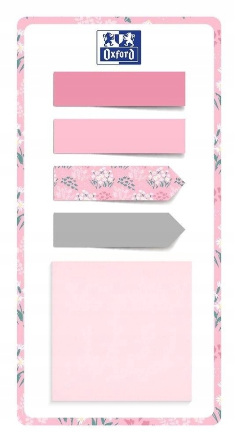 Zakładki indeksujące znaczniki karteczki OXFORD 125 szt
