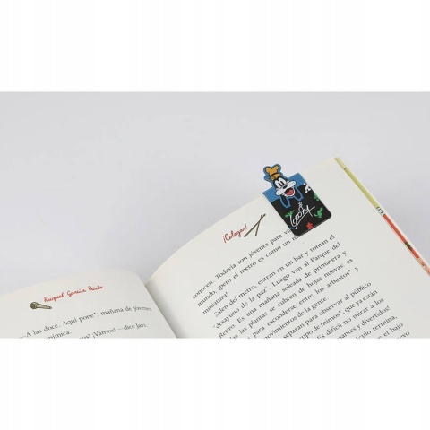 Zakładki magnetyczne do książek Myszka Mickey Miki Donald Pluto Goofy 4 SZT