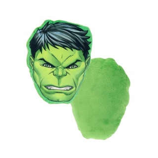 AVENGERS HULK mini poduszka przytulanka kształtka welurowa 16X12 cm