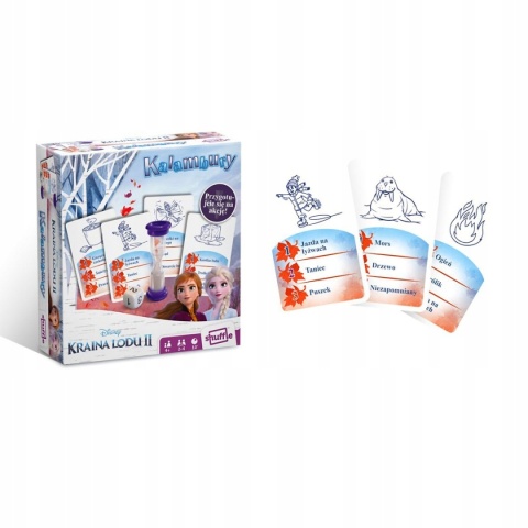 KRAINA LODU II Frozen kalambury 52 karty Cartamundi KRAINA LODU II Frozen kalambury 52 karty Cartamundi
