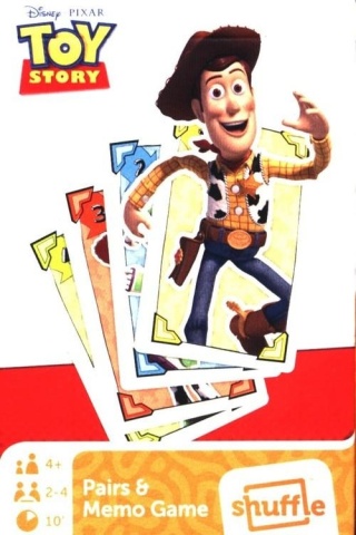 Karty gry czarny Piotruś memo TOY STORY