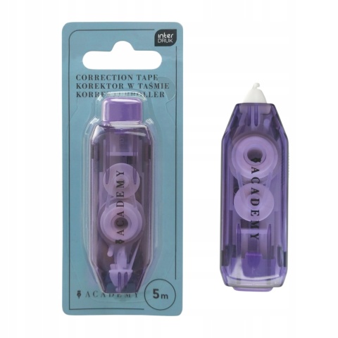 Korektor w taśmie 5 m Academy Interdruk 1 szt