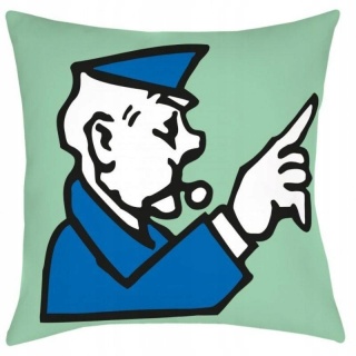 MONOPOLY idziesz do więzienia poduszka jasiek 40X40 cm