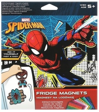 Magnesy do tablicy magnetycznej na lodówkę SPIDERMAN 4 szt