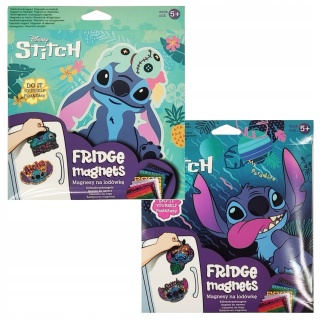 Magnesy do tablicy magnetycznej na lodówkę zrób to sam Stitch Stich 4szt