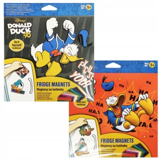 Magnesy do tablicy na lodówkę hand made zrób to sam KACZOR DONALD 4szt