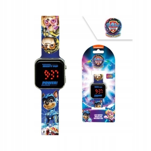 PSI PATROL pieski kosmopieski zegarek cyfrowy LED