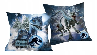 Park Jurajski Jurassic dinozaury poduszka jasiek 40X40 cm